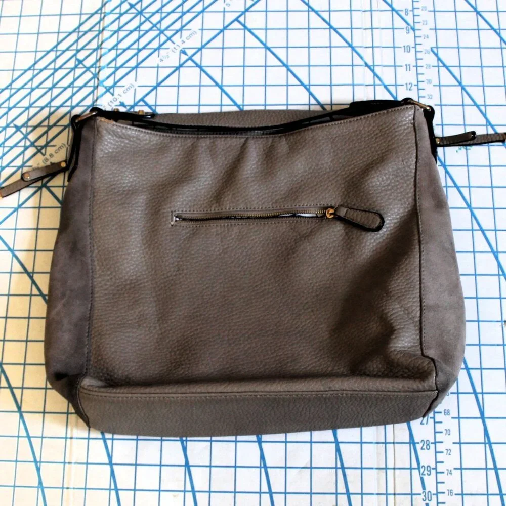 Moda Luxe Taupe Hobo Bag